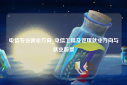 电信专业就业方向_电信工程及管理就业方向与就业前景