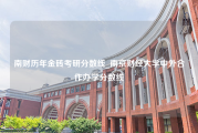 南财历年金砖考研分数线_南京财经大学中外合作办学分数线