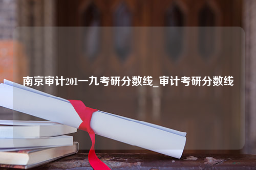 南京审计201一九考研分数线_审计考研分数线