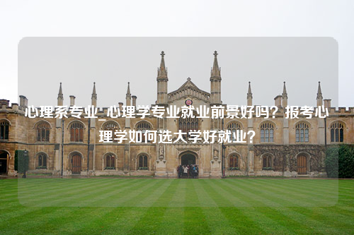 心理系专业_心理学专业就业前景好吗？报考心理学如何选大学好就业？