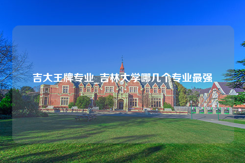 吉大王牌专业_吉林大学哪几个专业最强